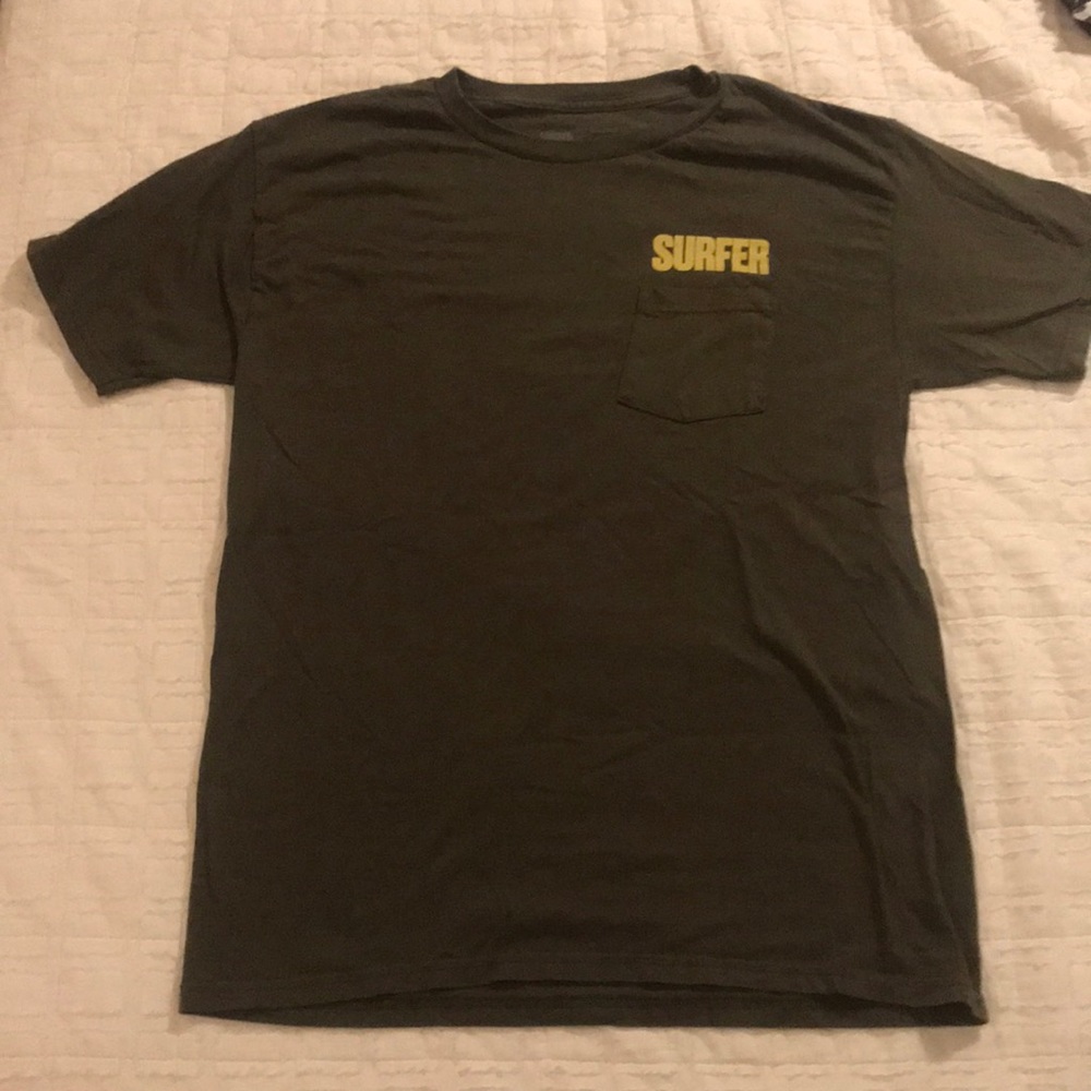 Limited Edition olive green & yellow Surfer shirt